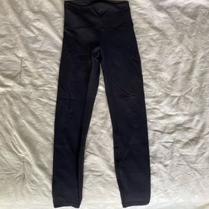 Lululemon Wonder Train Sz 4 25” Black